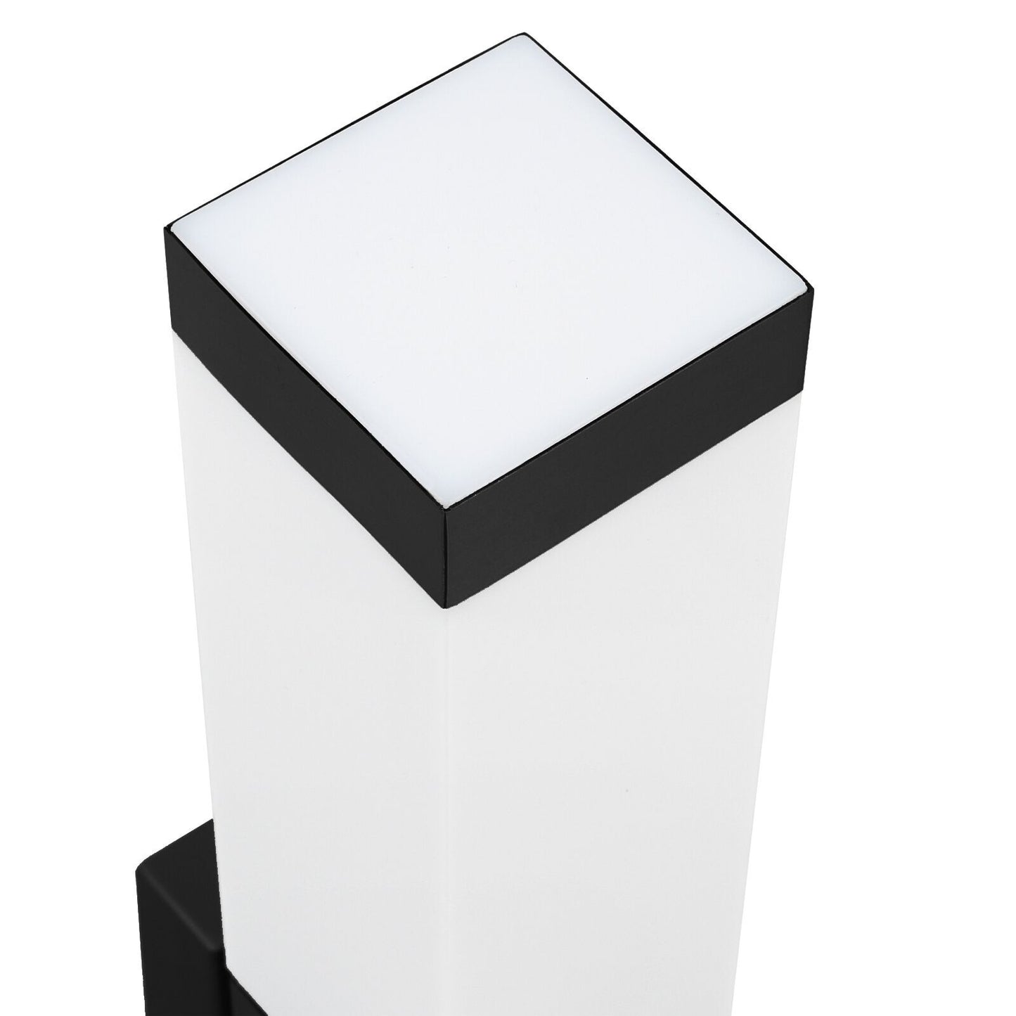 Black Stainless Steel Outdoor Wall Light with Motion Sensor