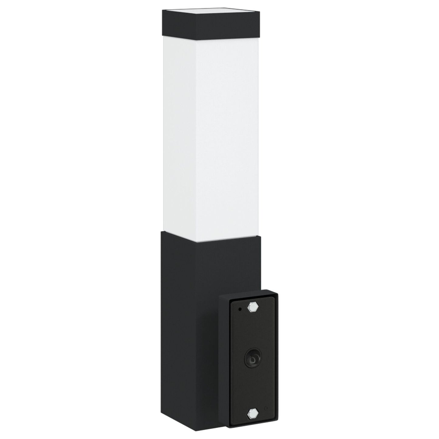 Black Stainless Steel Outdoor Wall Light with Motion Sensor