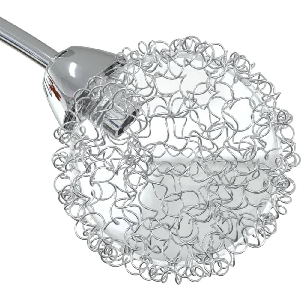 Ceiling Lamp with Glass & Mesh Shades